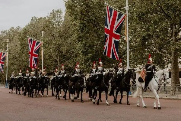 Household Calvery on the mall in London