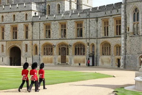 Exterior of St. George’s Chapel at Windsor Castle
